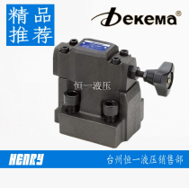 dekema Dekema Hydraulic SBG-06-C-R SBG-06-H-R Pilot relief valve Solenoid valve