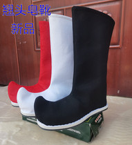Ancient costume boots cocked head dance cos Hanfu inside men and women Chinese soap boots bow shoes wedding shoes officers and soldiers photography boots