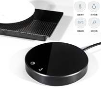 55 degree constant temperature coaster hot milk insulation pad gravity induction digital display adjustable temperature heating coaster winter artifact to send goddess intimate gift