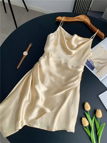 Wu Home ~ Red Man Shop 180+ Глазированная янтарь. Праздничная вечеринка сладкая и пряная девушка Ся платье Camisole New G897