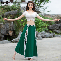  Belly dance 2021 new suit practice costume fairy oriental dance suit beginner spring and summer sexy long skirt