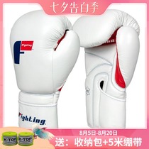 TITLE: FIGHTING LEATHER BOXING MUAY THAI PROFESSIONAL FIGHTING TRAINING SANDBAG LEATHER GLOVES