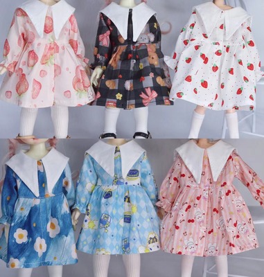 taobao agent Water Doll Bjd 6 -point baby clothing small cloth OB24 baby dress dress new free shipping