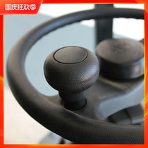Forklift steering wheel handball booster handle shake forklift joint force hang fork ball head handle loader forklift