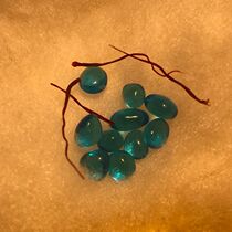 Special Sakyamuni Buddha Blue Brain sturdy saffron saffron to provide for the Tower 5mm