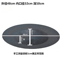 Cast iron basin old-fashioned pig iron pot heating pot pot pot charcoal fire basin indoor and outdoor products