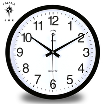 Polaris 12 inch living room silent wall clock bedroom silent wall clock office simple fashion creative clock
