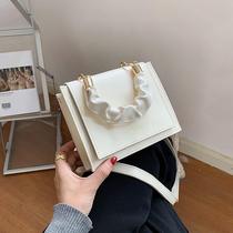 Senior sense bag womens bag 2021 New Tide Net red Hand bag fashion shoulder bag female wild ins small square bag