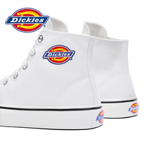 Dickies womens shoes 2021 new summer lovers high-top canvas shoes casual white shoes breathable board shoes tide