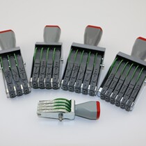 Pagoon special big number small number rotating wheel number Inprint 2 to 13 manual code-beating machine adjustable date digital seal