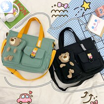 Abu shoulder bag mommy bag 2020 new fashion multifunctional large capacity mother and baby backpack cartoon bear mother