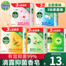 Dipped Soap Mens and Womens Whole Body Bath Hands Wash Face Pine Mint Soap Laundry Family Kids