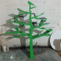 Customized modern leisure glass fiber reinforced plastic tree-shaped display Fashion restaurant shopping mall childrens music area decoration decoration