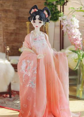taobao agent [Next Meeting] [Spring Equins] BJD three -point four -point ancient style costume baby clothes