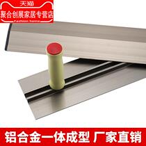 Thickened aluminum alloy square tube multi-function Yin and Yang angle scraper two hands large scraper plastering batch wall putty leveling
