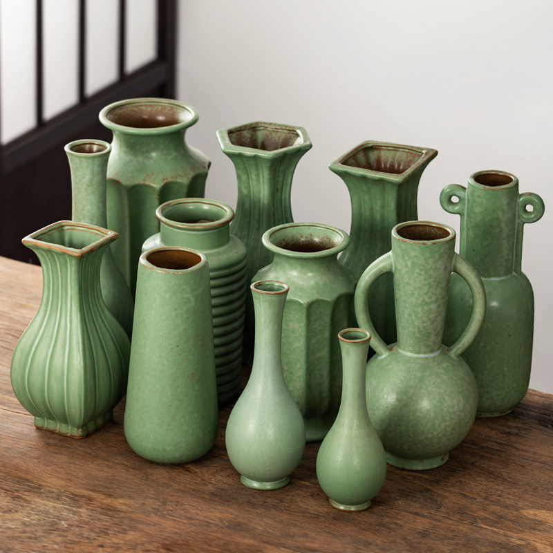 竹子陶瓷花瓶-竹子陶瓷花瓶促销价格、竹子陶瓷花瓶品牌- 淘宝