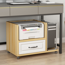 Under-table shelf printer rack bedside cabinet disinfection cabinet bracket main rack bank storage rack mobile cabinet