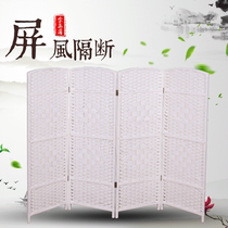 Regional fence rattan childrens partition decoration fence partition wall folding screen screen special small kindergarten can be fixed size