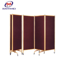 Factory production hotel dining room bedroom office living room blocking folding screen mobile movable partition screen