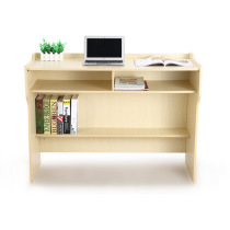 Factory direct teacher podium hotel reception desk welcome guest masters ceremony wedding meeting high-end wooden podium
