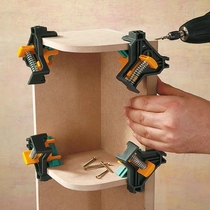 Woodworking straight angle clamp 90 degree holder photo frame clip frame clip strong spring group sub clip woodworking tool fast clip