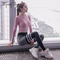 Montomi yoga suit womens autumn and winter professional high-end fitness quick-drying clothes Gym thin tight yoga clothes