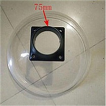 Smoking Hood Square Transparent Hood PC Resistant To Fall Home Moxibustion Smoke Exhaust Hood PC Smoking Pipe Universal Positioning Pipe