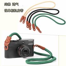 Cotton camera Shoulder strap Lanyard Halter neck Micro single Canon Sony Leica Fuji Pentax side axis SLR camera