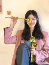 2022 Early spring new small balsamic wind European goods Advanced design Sensation Little Crowdbombing Street Pink Casual Suit Jacket Women Summer
