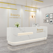Simple bar bar Hair salon Cashier Skin management beauty salon Front desk desk Reception desk Clothing nail shop counter