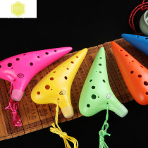 12-hole Ocarina 12-hole Alto C- tone plastic Carina 12-hole plastic Carina school teaching flute anti-fall