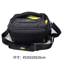 Nikon Nikon camera bag SLR micro single shoulder waterproof shockproof photography bag fashion geometric drawstring bag