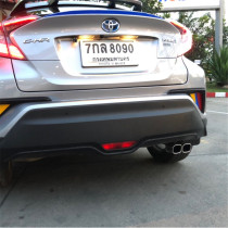 18-20 21 Toyota CHR tail throat Yize special exhaust pipe stainless steel exhaust cover modified tail nozzle decoration