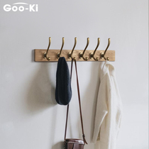 GOO-KI Geo Qi Middle-coat hook American Xuanguan Bedroom cloakroom Hook Single Hook Clothes Hanger