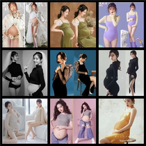 New photo studio theme pregnant women mommy photo costume slim sexy pregnant mother Art Photo photography clothing clothing
