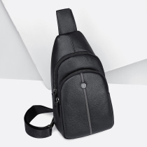 Seven Wolf Bull Leather Genuine Leather Genuine Leather Chest Bag Men Bag single shoulder bag Inclined Satchel Bag 2021 New wallet Backpack