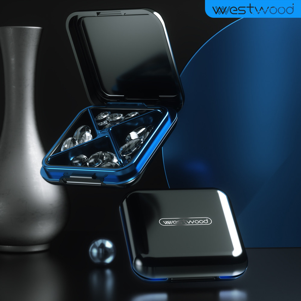 Japanese medicine box portable small mini 7-day large-capacity dispenser storage seal box female carry-on 薬 pills