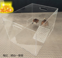 Customized acrylic turtle tank fish tank super transparent turtle tank fish tank desktop small fish tank organic glass turtle tank