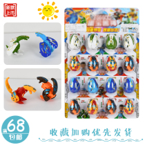 Primary School students simulated deformed dinosaur eggs childrens dinosaur deformation eggs boys popular toy commissary stall hot sale