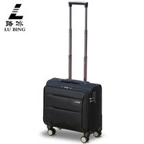 Boarding luggage 14 inch boarding box 16 inch business trolley case small 18 inch horizontal suitcase Oxford cloth