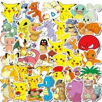  160 sheets of Pokémon Stickers Waterproof Pikachu cartoon anime Pokemon graffiti computer water cup stickers