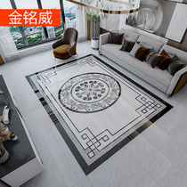 Custom Tossed Crystal Brick Living Room Parquet Tile Tile New Chinese Water Knife Genguan Floor Tiles Crystalized Stone Aisle Brick Jigsaw Puzzle