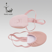 TING Chen Ting Half soles Rhythmic gymnastics shoes Dance shoes Belly dance shoes Leather body shoes Gymnastics shoes for women