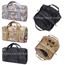 Tactical Hand Q Pack GLOCK Protective Multipurpose Camouflate Handbag 1911 P1 P226 92 G17 containing bag
