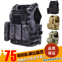 Team Forum recommended Meijun Ghost Amphibious Multifunctional Tactical Vest Quick Wear Wire Python Camouflage