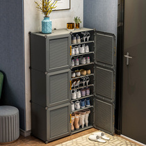  Shoe rack new 2020 explosion-style bedroom household indoor good-looking dust-proof storage artifact simple door small shoe cabinet