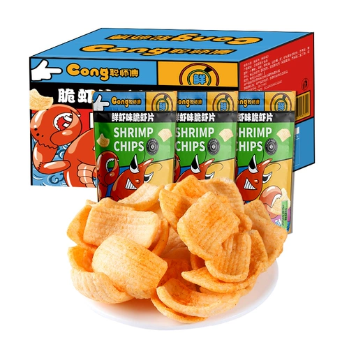 Master Cong Crisp Shrimp Film 195G Rest Snacks Snacks