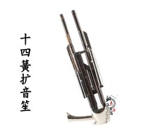 Sheng Musical Instrument Professional 14 fourteen Reed sound Sheng natural bamboo electroplating brass