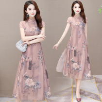 Spinning jumpsuit dress this year four or five years old temperament celebrities high-end wide wife 2021 summer new female