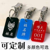 Hanging clothes clip hanging tag called number plate label name brand listing hanging clothes sign holder spicy hot hot